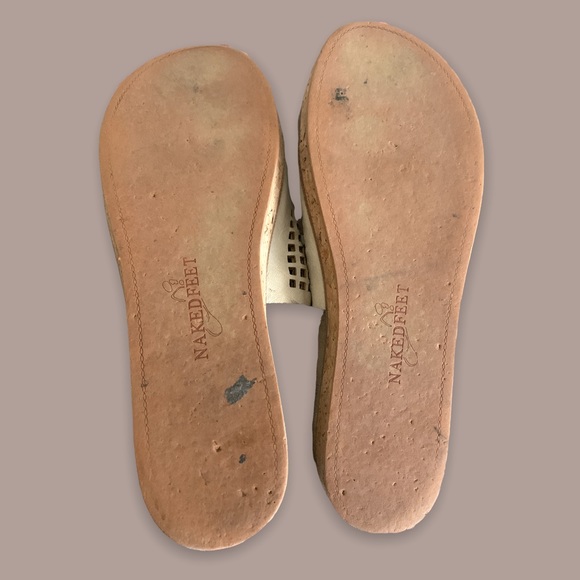 Naked Feet Aries Ankle Strap Comfortable Cushion Sandals Shoes Woman’s 9.5 - Picture 8 of 8